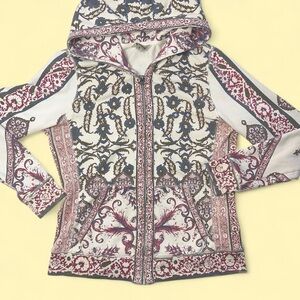 Lucky Brand Women's Floral Patterned Bomber Jacket